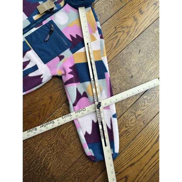 Patagonia Women's Synchilla Jacket Frontera: Marble Pink Size XS NWT ($149 Org.) - Picture 7 of 8